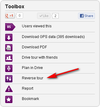 Toolbox with functions for Tourstart web site
