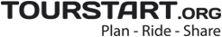 Tourstart plan ride share logo