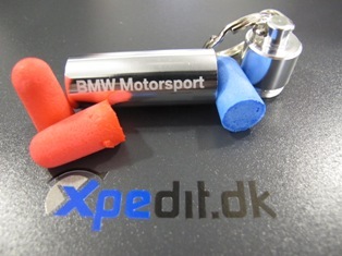 Motorcykel høreværn til beskyttelse af hørelsen fra BMW Motorsport