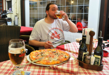 motorcyclist-pizza-and-a-cold-beer