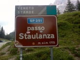 Via Santa Fosca, SP251, Val di Zoldo, Italien