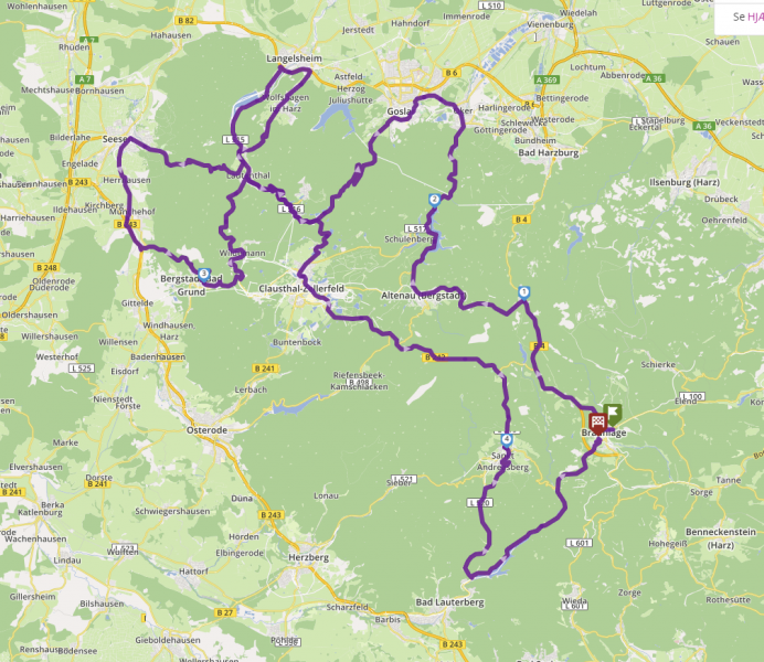 Tour Michaels Krebs Lange tur image