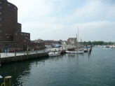 Havnen i Eckernförde.