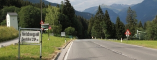 Großglockner Straße, B107, Winklern, Østrig