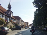 Marktstraße, B 285, Ostheim vor der Rhön, Deutschland