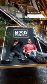 Cool life in a shop
