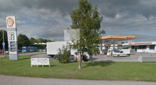 172 km. Shell og 7/11
