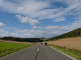 Richtung zu Hause