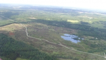 Vrads set fra luften