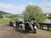 die WESER bei Vlotho