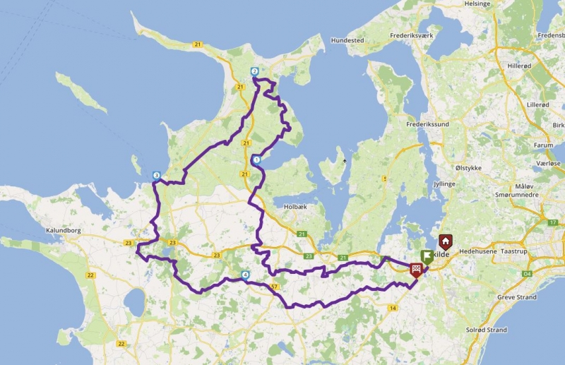 Tour 218_RO - Højby-KRO - HAVNSØ - RO image