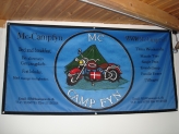 Reklame banner i spisesalen