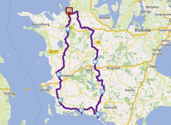 Tour Rosengården - Vestsjælland Syd - Rundtur image