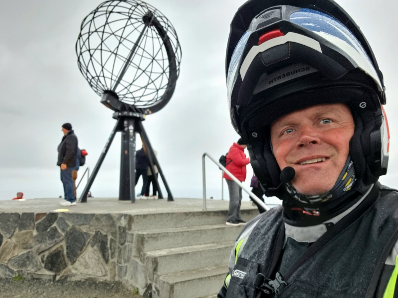 Tour Nordkapp 2025 kjørt rute image