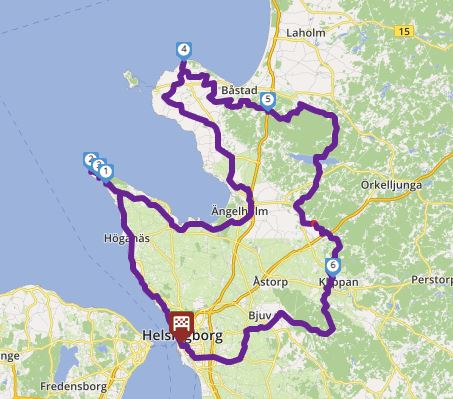 Tour 362_Helsingør - Kullen - Helsingør image