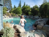 Hanmer Springs hot pool