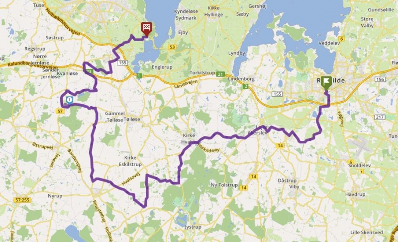 Tour 65_Ro - Brorfelde - Munkholm image