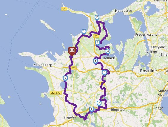 Tour Rosengården - Lang Vestsjælland tur image
