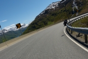 Bergfahrt hinter Røldal E 134