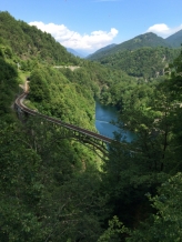 Bahnlinie durch Centovalli