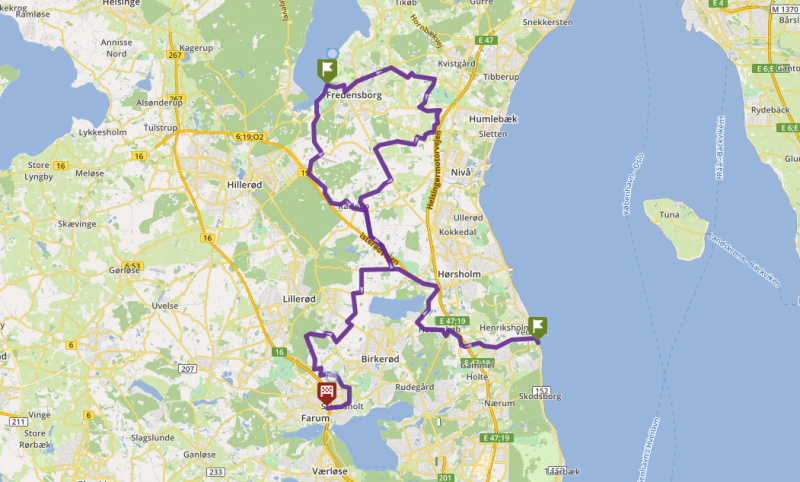 Tour iisager - Vedbæk - Farum image