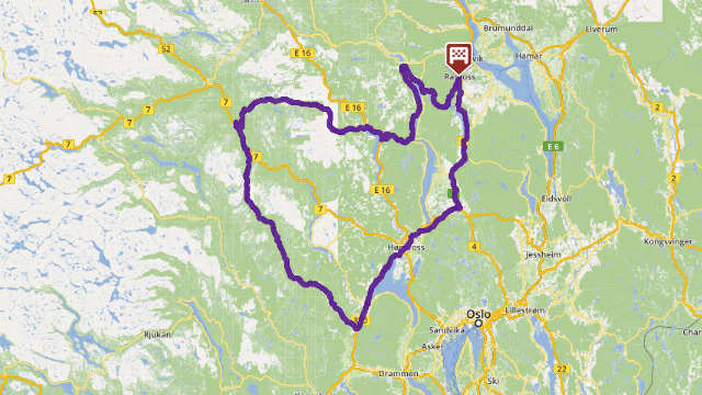 Tour Toten, Eggedal, Vassfaret, Toten image