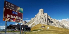 SP638, Cortina d'Ampezzo, Italien
