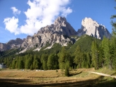 Strada Regionale 48 delle Dolomiti, SR48, Cortina d'Ampezzo, Italien