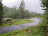 Hårnålesving og flot udsigt