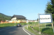 Triebener Straße, B114, Hohentauern, Østrig