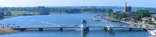 Bro over Slien i Kappeln