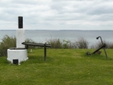 Fiskegarn tjæres og anker
