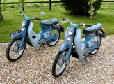 Honda 50 and C100 bikes