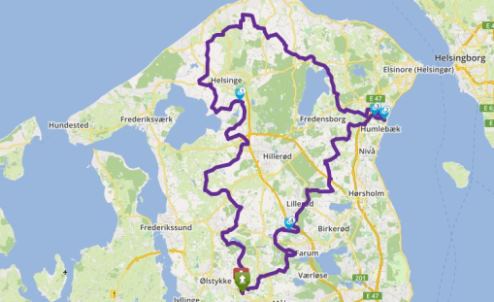 Tour 162_Veksø - Nord Sjælland-Rundt image